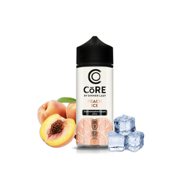 Dinner Lady Core Peach Ice Flavour Shot 40/120ml